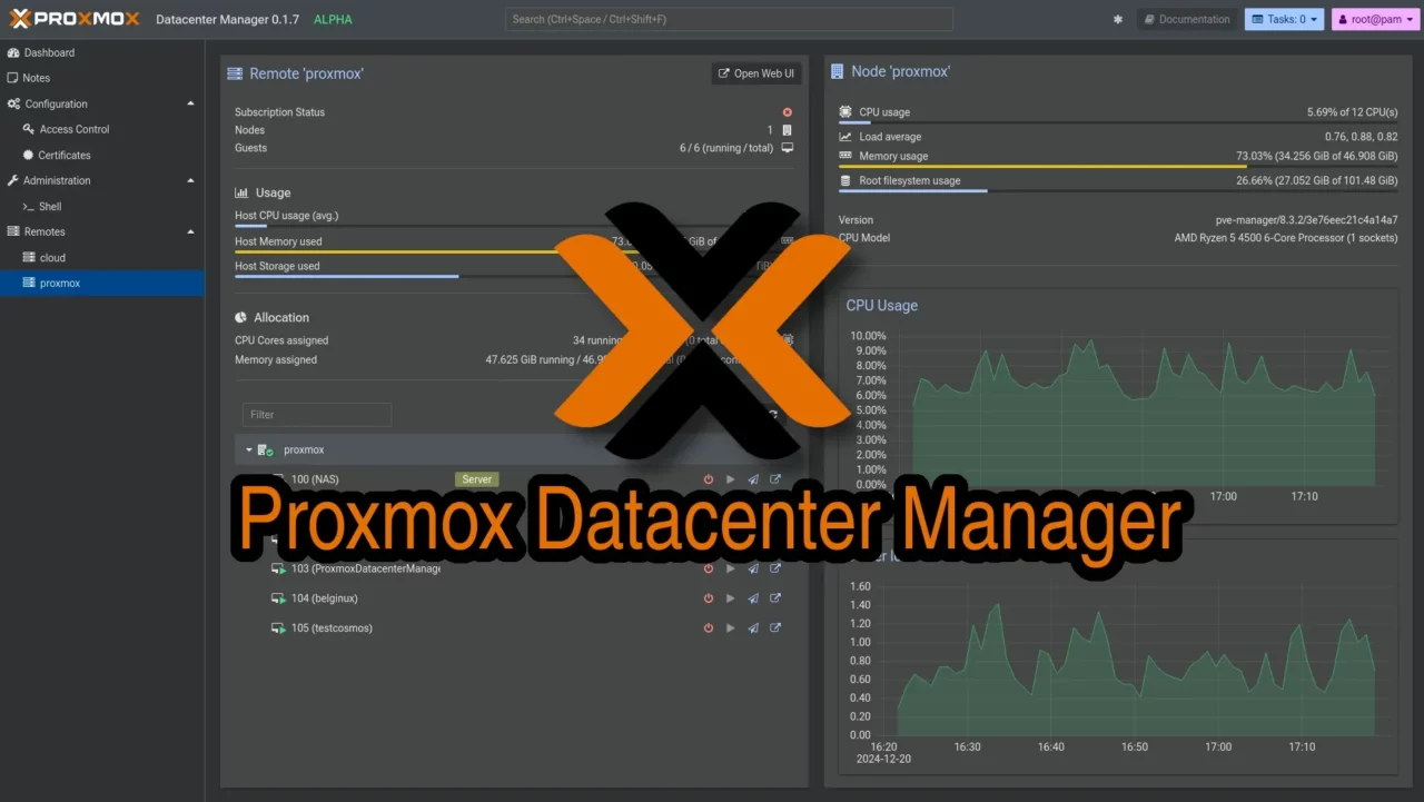 Proxmox Datacenter Manager : La Solution Open-Source pour une Infrastructure Agile et Performante